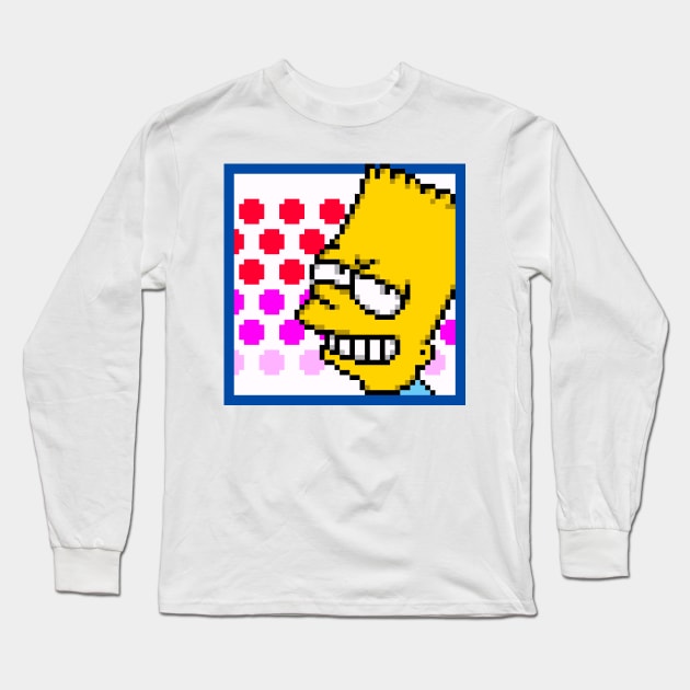 Bart Sprite Long Sleeve T-Shirt by SpriteGuy95